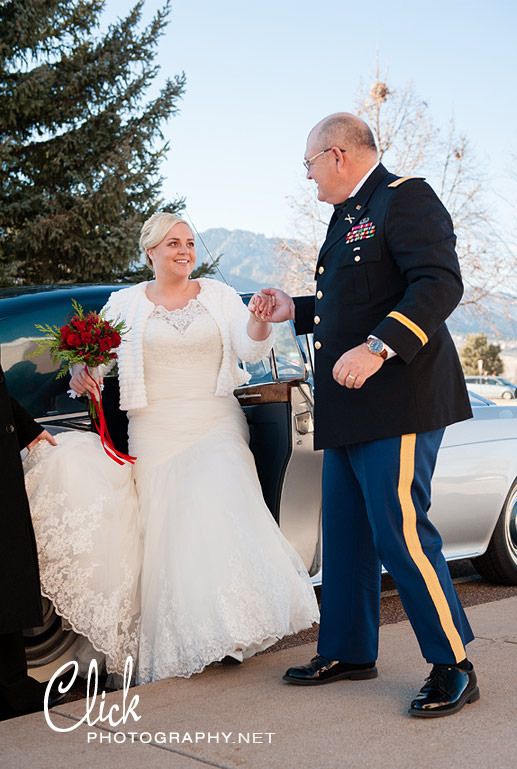 military wedding Colorado Springs Fort Carson