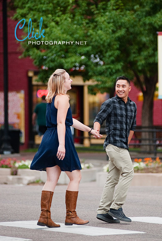 Old Colorado City engagement portraits