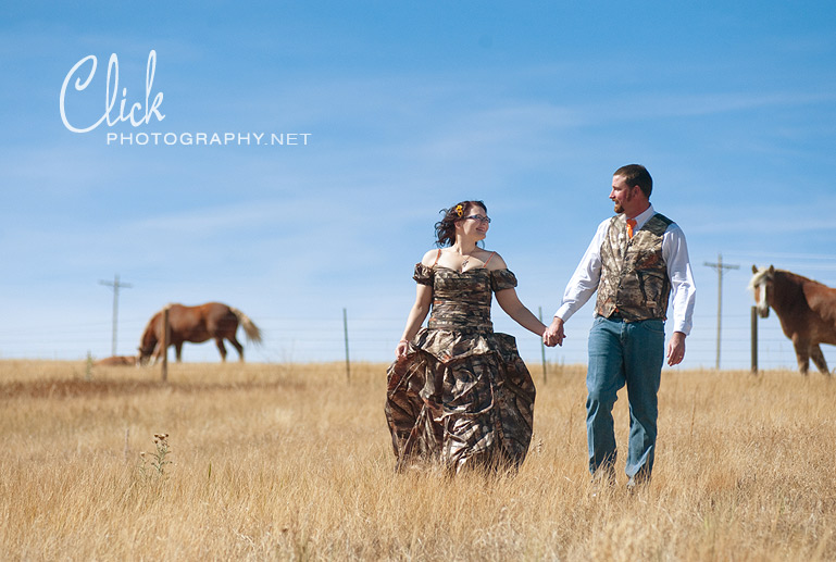 barn wedding on a horse ranch