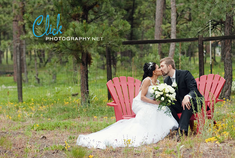 backyard wedding in Colorado Springs