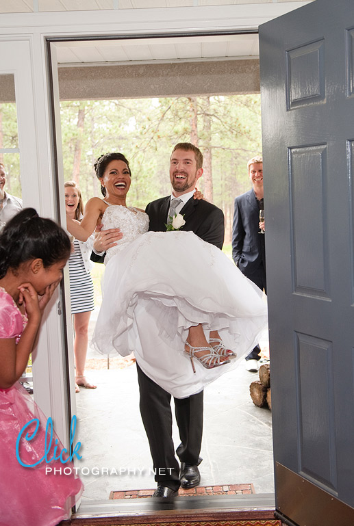 backyard wedding in Colorado Springs