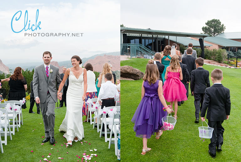 Garden of the Gods Club wedding photography