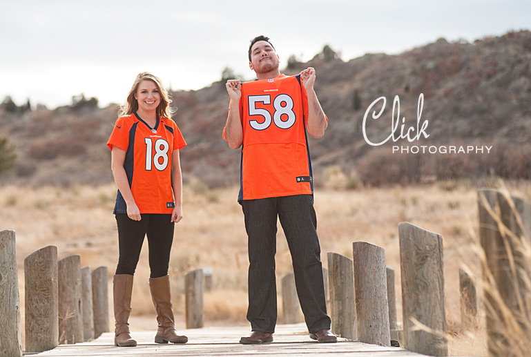 Ute Valley Park engagement portraits