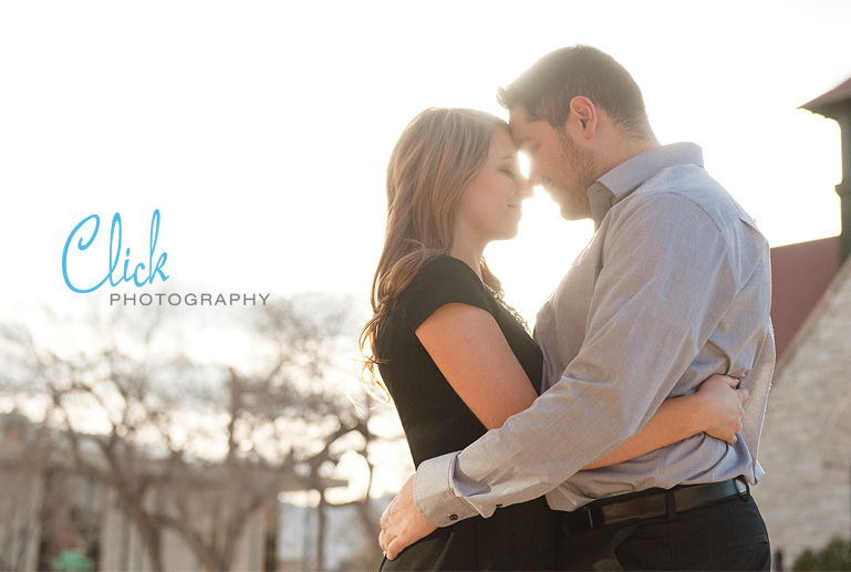 downtown Colorado Springs engagement pictures