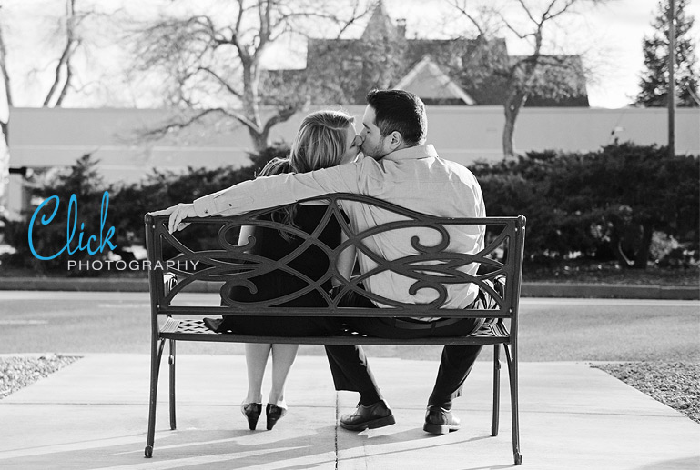 downtown Colorado Springs engagement pictures