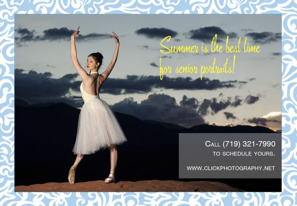 Book now for $50 off senior portraits!