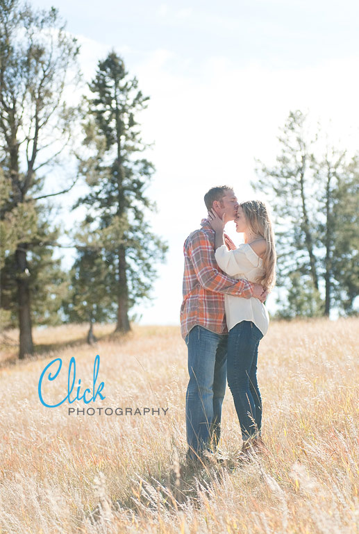 Mueller State Park engagement portraits