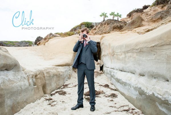 Senior Portraits on the Beach :: Lucas