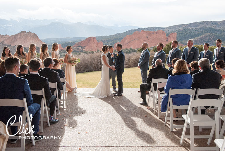 Garden of the Gods Club wedding