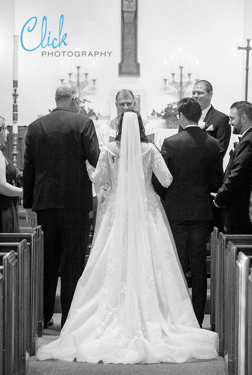 wedding at Holy Rosary in Cascade, Colorado