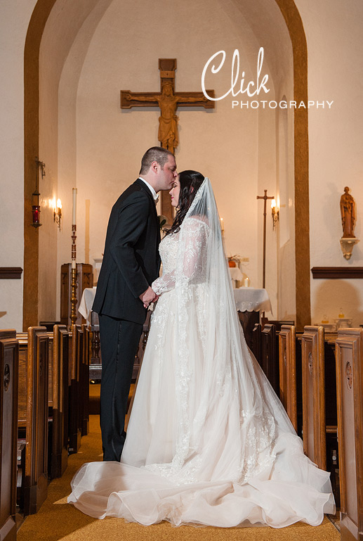 wedding at Holy Rosary in Cascade, Colorado