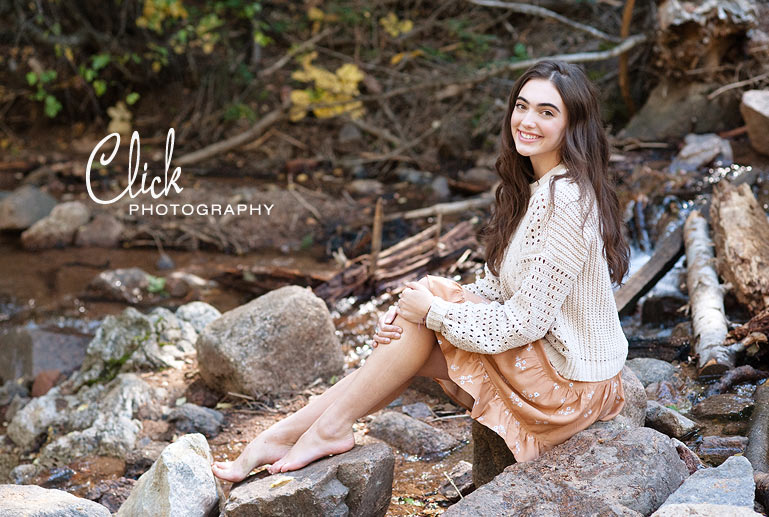 Colorado Springs senior portraits in Cheyenne Canon