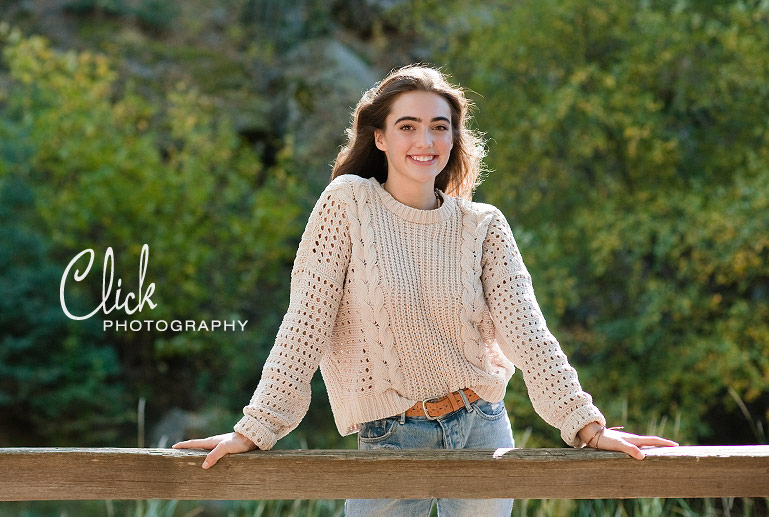 Colorado Springs senior portraits in Cheyenne Canon