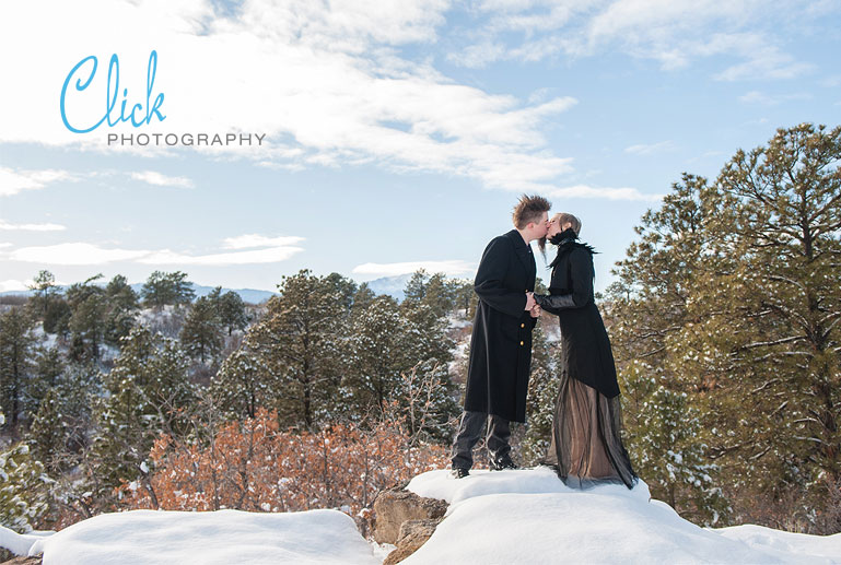 Palmer Park engagement portraits