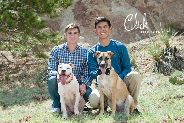 family portraits with dogs Colorado Springs