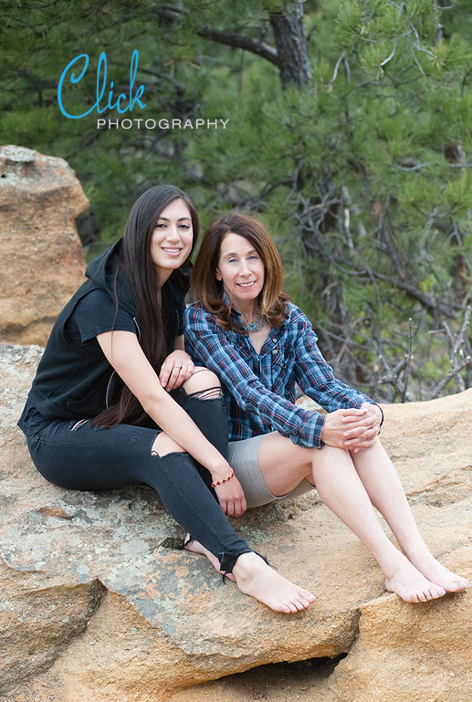 mother-daughter portraits in Palmer Park Colorado Springs