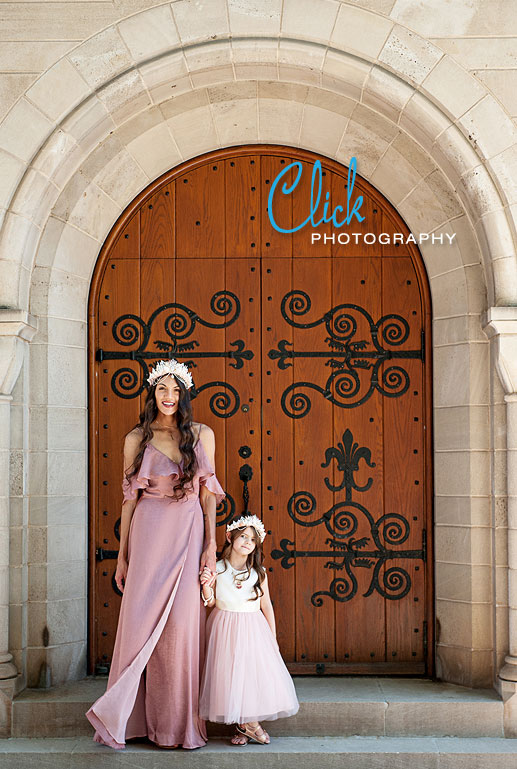 Colorado Springs family portraits at Colorado College