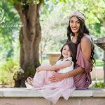 Colorado Springs family portraits at Colorado College