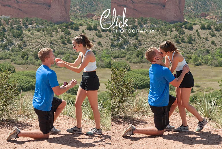 Colorado Springs proposal photographer