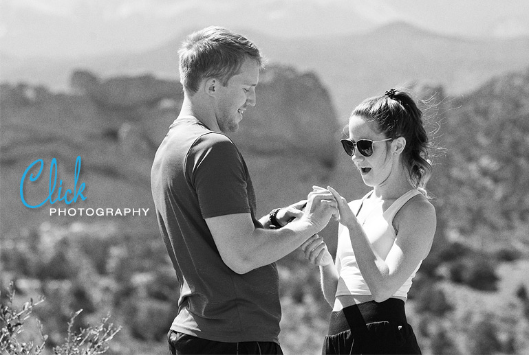 Colorado Springs proposal photographer