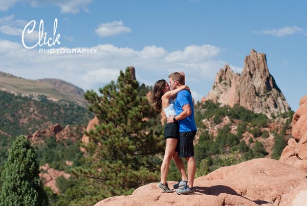 Surprise Marriage Proposal at the Garden of the Gods Overlook!