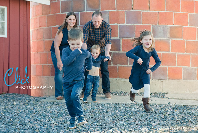 family portraits at 17 Mile House Farm