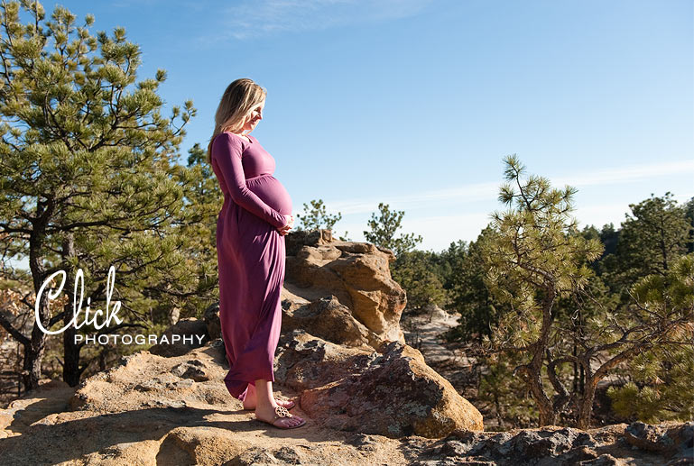 maternity portraits Palmer Park Colorado Springs