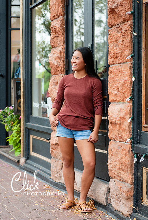 Mia's senior pictures in Old Colorado City