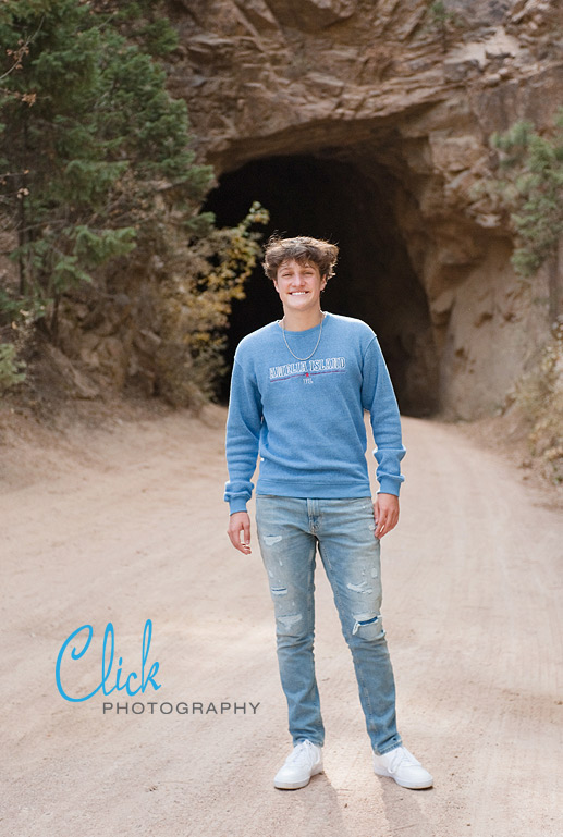 senior pics in Cheyenne Canon Colorado Springs