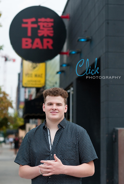 downtown Colorado Springs senior pics