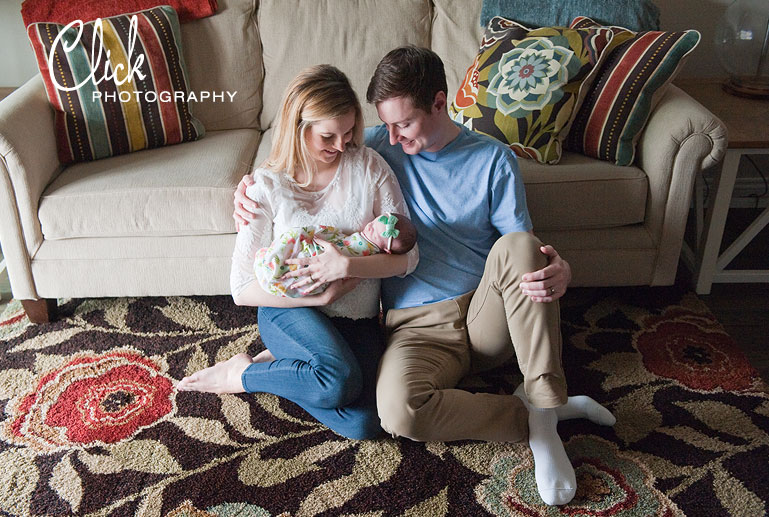 lifestyle newborn photography in Colorado Springs