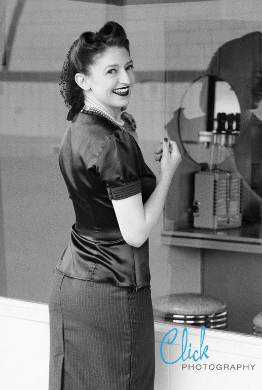 1940s photo shoot