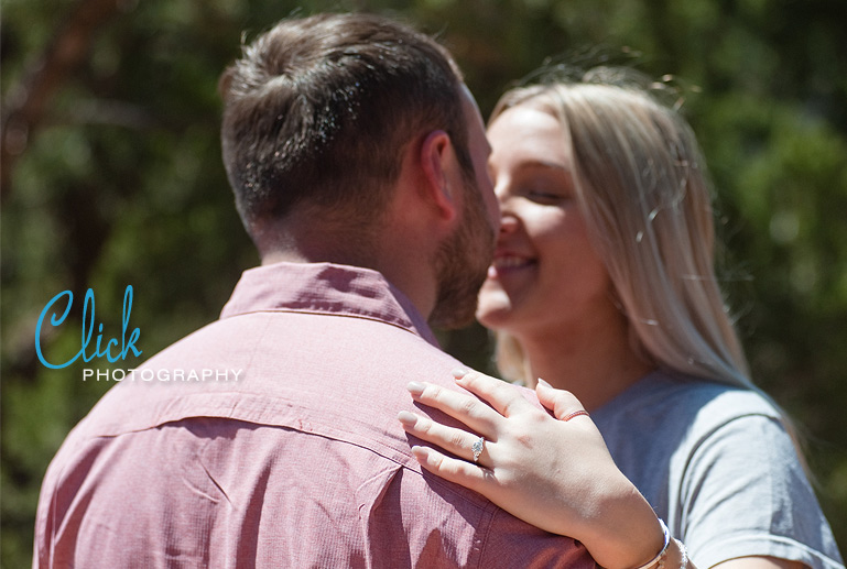 engagement proposal photography Garden of the Gods Colorado Springs