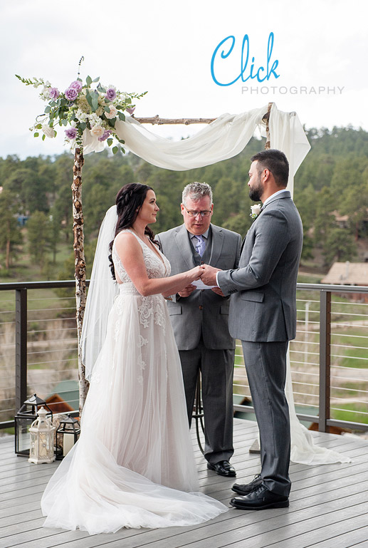 Estes Park wedding celebration