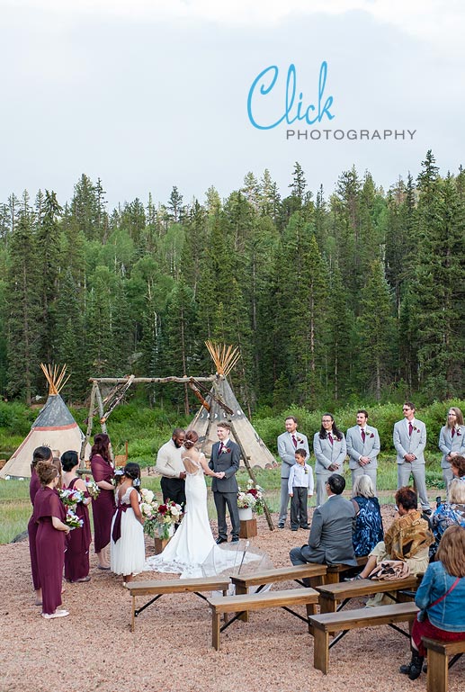 Bison Peak Lodge wedding
