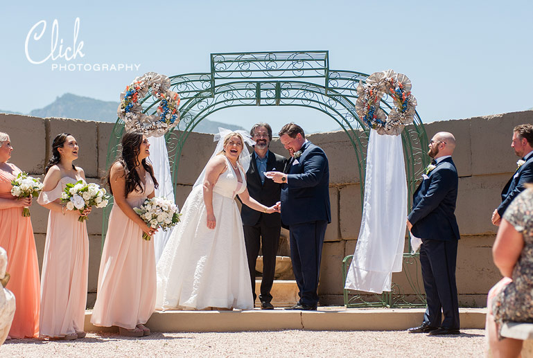 wedding at Hillside Gardens Colorado Springs