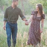 Red Rock Canyon engagement portraits Colorado Springs