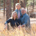 casual family pictures in fox run park