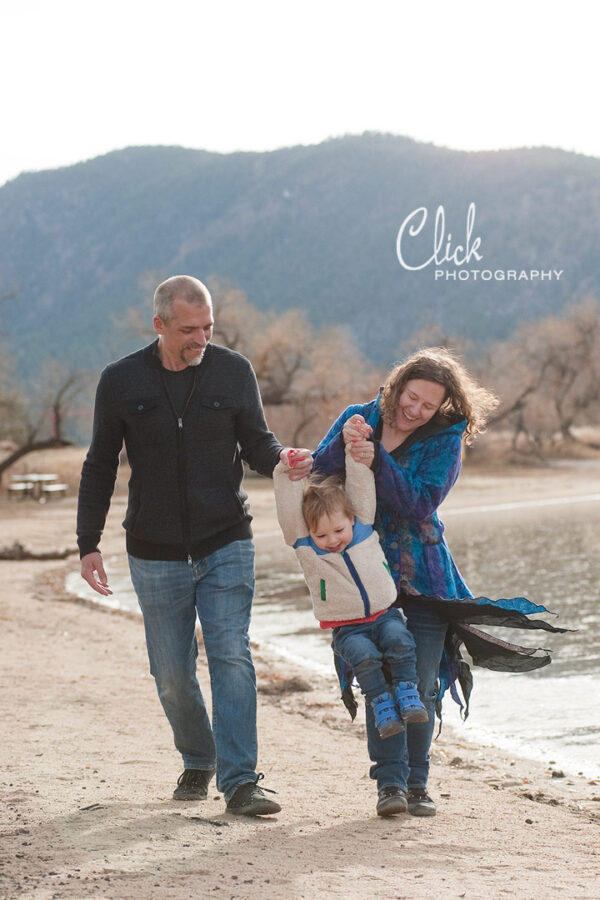 Candid Family Pictures at Palmer Lake