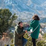 marriage proposal in the Garden of the Gods, Colorado Springs, Colorado