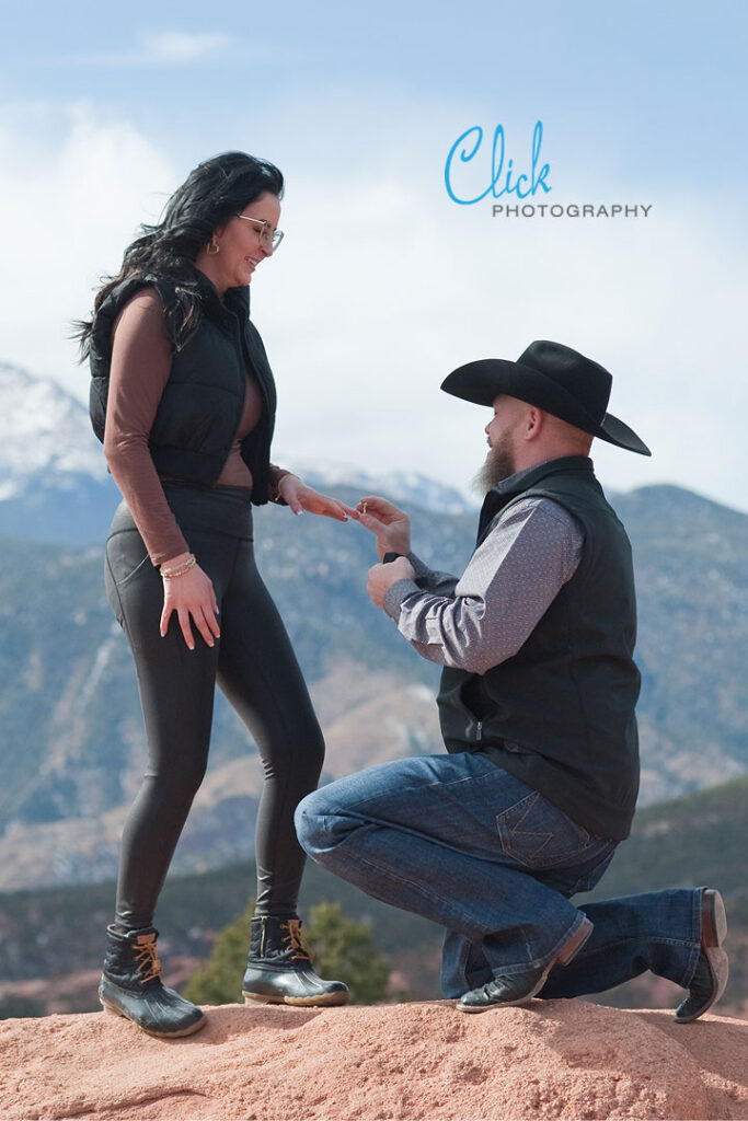 Valentine's Day surprise marriage proposal